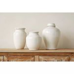 Product Image 2 for Small Round White Terracotta Cachepot from Creative Co-Op