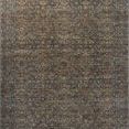 Heritage Lagoon Tobacco Rug with vintage aesthetic, variable-pile texture, and muted earth tones in an intricate tradition...