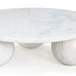 Product Image 4 for Marlow Small White Marble Plate from Regina Andrew Design