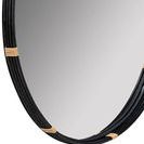 Product Image 3 for Edison Black Rattan Wall Mirror from Cooper Classics