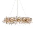 Product Image 6 for Crystal Bud Large Ring Chandelier from Currey & Company