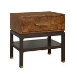 Product Image 2 for Estelle Dark Burl Wood Side Table from Worlds Away