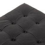Product Image 15 for Halston Heirloom Black Top Grain Leather Ottoman from Four Hands