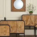 Product Image 8 for Kallista Taupe Large Mirror from Currey & Company