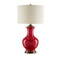 Product Image 8 for Lilou Red Porcelain Table Lamp from Currey & Company