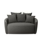 Product Image 3 for Chloe Gibson Smoke Upholstered Media Lounger from Four Hands
