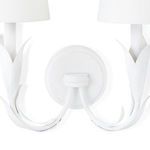 Product Image 3 for River Reed White Sconce Double from Regina Andrew Design