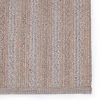 Product Image 2 for Topsail Indoor/ Outdoor Striped Gray/ Taupe Rug from Jaipur 