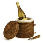 Product Image 3 for Burma Rattan Ice Box & Tongs from Napa Home And Garden