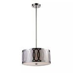 Product Image 1 for Anastasia 3 Light Pendant In Polished Nickel  from Elk Lighting