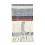 Product Image 2 for Taylor 100% Belgian Linen Green Multicolor 50"x70" Throw Blanket Blanket from Classic Home Furnishings