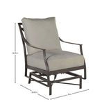 Product Image 2 for Monaco Aluminum Outdoor Spring Lounge Chair from Summer Classics