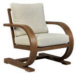 Product Image 2 for Bedrich Wooden Accent Chair from Uttermost