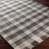 Product Image 3 for Reliance Hand-Woven Global Wool Charcoal / Tan Plaid Rug - 8'10" x 12' from Surya