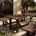 Product Image 12 for Stewart Brown Teak Outdoor Dining Table from Four Hands