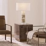 Product Image 2 for Cube Warm Gray Vellum Side Table from Jamie Young