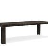 Product Image 4 for Brown Wood Modern Rectangular Edge Dining Table from Caracole