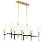 Product Image 3 for Tivoli 8 Light Linear Chandelier from Savoy House 