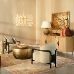 Product Image 6 for Orion Clear Molded Glass Chandelier from Jamie Young