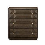 Product Image 2 for Kendall Geometric Oak Chest from Currey & Company