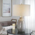 Product Image 5 for Monacan Gray Textured Table Lamp from Uttermost