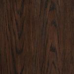 Close-up on wood grain texture of resawn umber oak surface on the sideboard