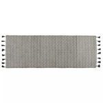 Product Image 3 for Venice Rug  Natural / Black With Grey Tassels from Homart