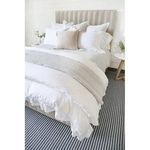 Product Image 4 for Charlie White Linen King Duvet Cover from Pom Pom at Home