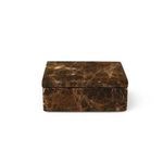 Product Image 1 for Brown Emperador Rect. Box Small from BIDKHome
