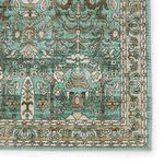 Product Image 3 for Razi Trellis Green/ Tan Rug from Jaipur 