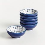 Product Image 4 for Stria Grid Dip Bowls, Set Of 6 from Napa Home And Garden