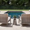 Product Image 8 for Ibiza Weathered Teak Outdoor Chair with Cream Cushions from Bernhardt Furniture