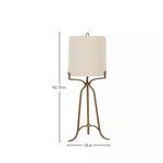 Product Image 1 for Evie Gold Table Lamp from Gabby