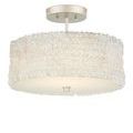 Product Image 2 for Florecitas Glass Flower Semi-Flush Mount from Currey & Company