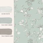 Product Image 4 for Laura Ashley Elderwood Duck-Egg Botanicals, Birds & Branches Wallpaper from Graham & Brown