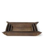 Product Image 1 for Derby Leather Tray Set - Brown from Regina Andrew Design
