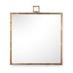 Product Image 1 for Square Mirror - Brass from Chelsea House