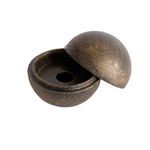 Product Image 6 for Candle Ball Aion Antique Brass from BIDKHome