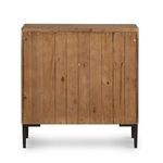 Back view showing natural wood finish with visible screws on the reclaimed pine back panel