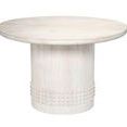 Product Image 1 for Studded White Washed Wood Bistro Dining Table from Jamie Young