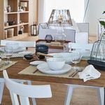 Product Image 3 for Livia Ceramic Stoneware Lustrous Dinner Plate, Set of 6 - White from Costa Nova