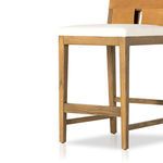 Product Image 11 for Sem Upholstered Wood and Leather Counter Stool from Four Hands