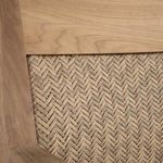 Identical to primary with natural teak frame and white cushions