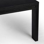 Product Image 13 for Millie Oak Dining Table - Drifted Matte Black Veneer from Four Hands