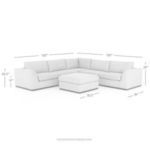 Product Image 15 for Colt 3 Piece Sectional from Four Hands
