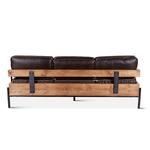 Product Image 3 for Chiavari Mocha Brown Leather Sofa from World Interiors