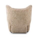 Product Image 17 for Amelie Beige Shearling Swivel Recliner from Four Hands