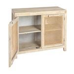 Product Image 10 for Savannah Cane & Mango Wood Cabinet from Creative Co-Op