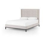 Newhall Bed 55" Plushtone Linen King image 1