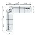Product Image 7 for Jules Fabric Sectional from Bernhardt Furniture
